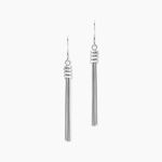 Boucles D'oreilles Pendantes Amaryllis Argent Blanc - Boucles d'oreilles fantaisie Femme | Histoire d&rsquo;Or