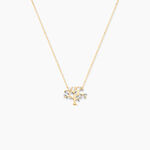 Collier Or Bicolore Fragaria - Bijoux sans pierre Femme | Histoire d&rsquo;Or