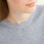 Collier Velma Argent Blanc - Colliers fantaisie Femme | Histoire d&rsquo;Or