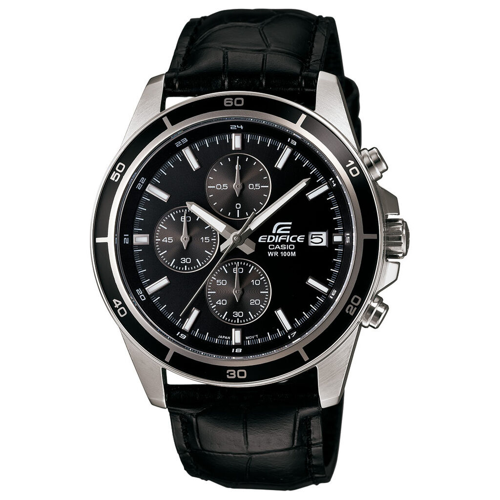 Montre Casio Edifice Noir - Montres Homme | Histoire d&rsquo;Or
