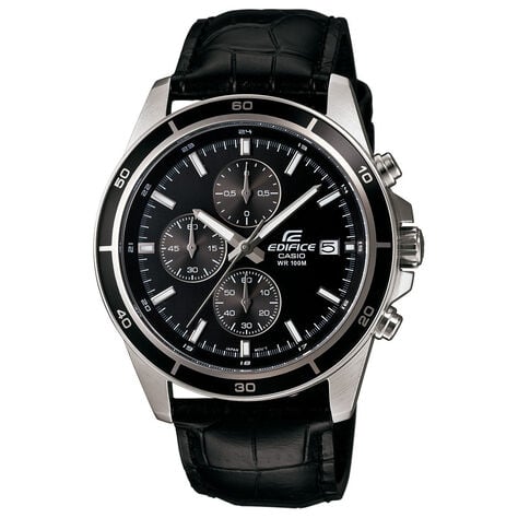 Montre Casio Edifice Noir - Montres Homme | Histoire d&rsquo;Or