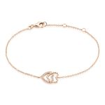 Bracelet Ottavia Argent Rose Oxyde De Zirconium - Bracelets Femme | Histoire d&rsquo;Or