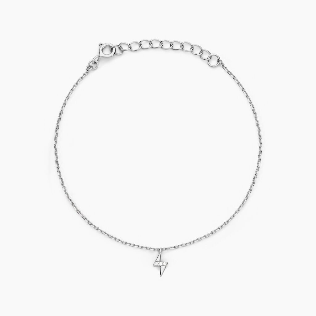 Bracelet Meyline Argent Blanc Oxyde De Zirconium - Bracelets Femme | Histoire d&rsquo;Or