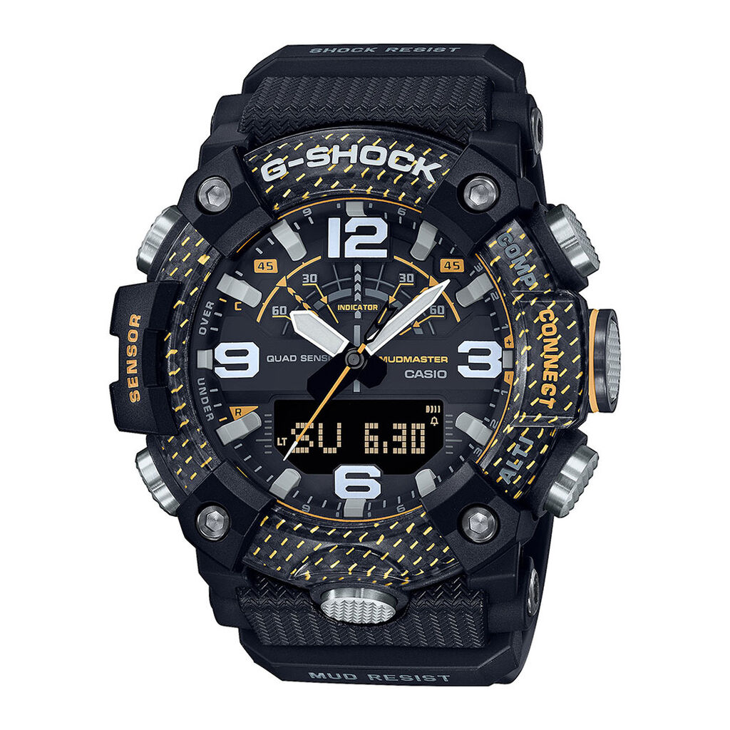 Montre Hybride Casio G-shock Mudmaster Noir - Montres connectées Homme | Histoire d’Or