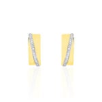 Cr&eacute;oles Timira Or Jaune Diamant - Boucles d'oreilles cr&eacute;oles Femme | Histoire d&rsquo;Or