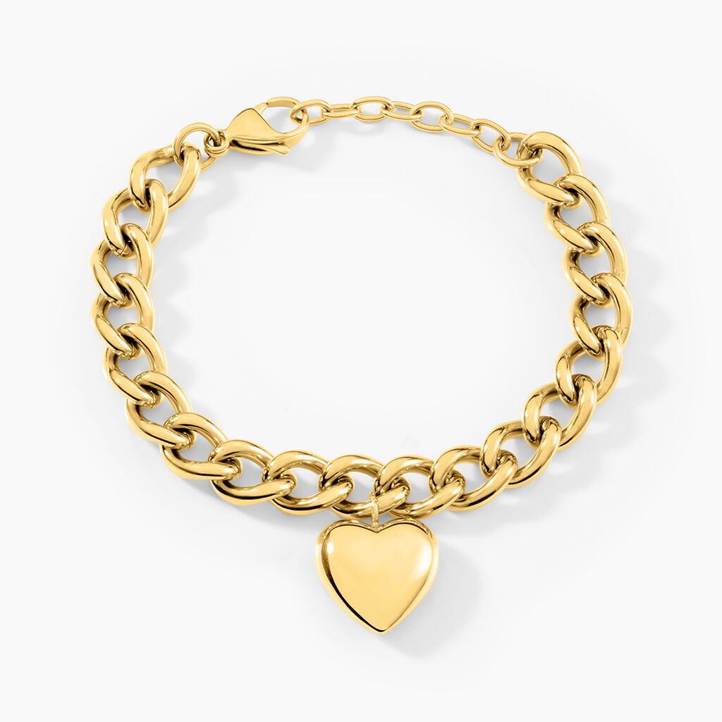 Bracelet Yoannie Acier Jaune - Nouveautés Femme | Histoire d’Or