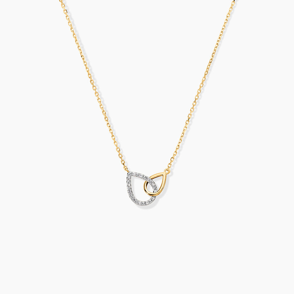 Collier Quintus Or Jaune Diamant - Colliers Femme | Histoire d&rsquo;Or