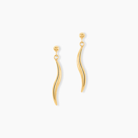 Boucles D'Oreilles Pendantes Suvi Or Jaune - Boucles d'oreilles pendantes Femme | Histoire d’Or