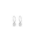 Créoles Lulu Or Blanc Oxyde - Boucles d'oreilles créoles Femme | Histoire d’Or
