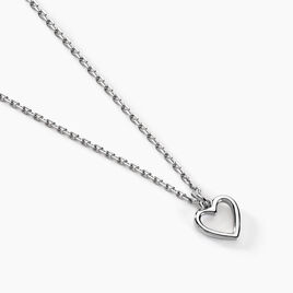 Collier Argent Giulio - Colliers Coeur Femme | Histoire d’Or
