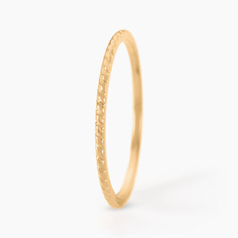 Bague Orria Plaque Or Jaune - Nouveautés Femme | Histoire d’Or