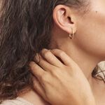Cr&eacute;oles Telya Or Jaune - Boucles d'oreilles cr&eacute;oles Femme | Histoire d&rsquo;Or