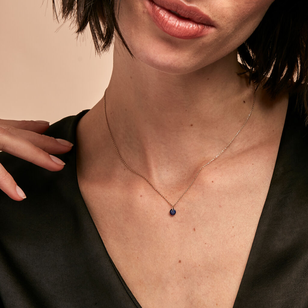 Collier Shakir Or Jaune Saphir - Colliers Femme | Histoire d’Or