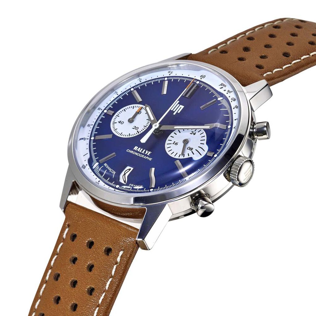Montre Lip Rallye Bleu - Montres Homme | Histoire d&rsquo;Or