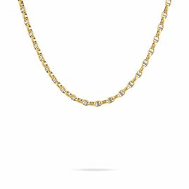 Chaîne Carlo Maille Marine Ronde Or Bicolore - Chaines Femme | Histoire d’Or
