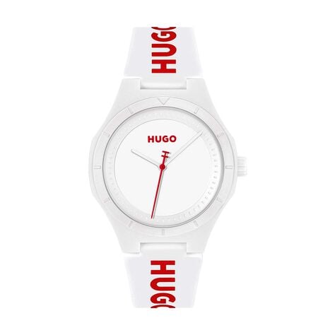 Montre Hugo Litforhim Blanc - Montres Homme | Histoire d’Or