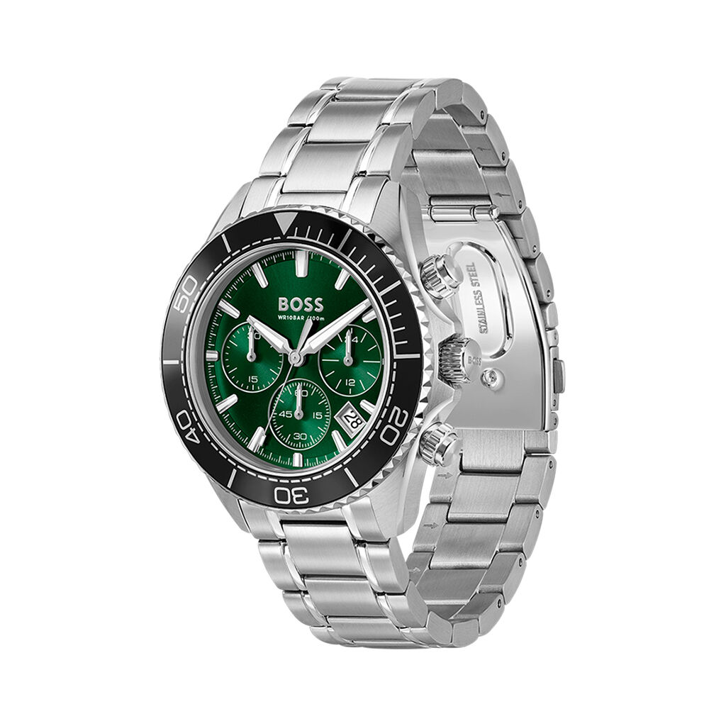 Montre Boss Sealiner Vert - Montres Homme | Histoire d&rsquo;Or