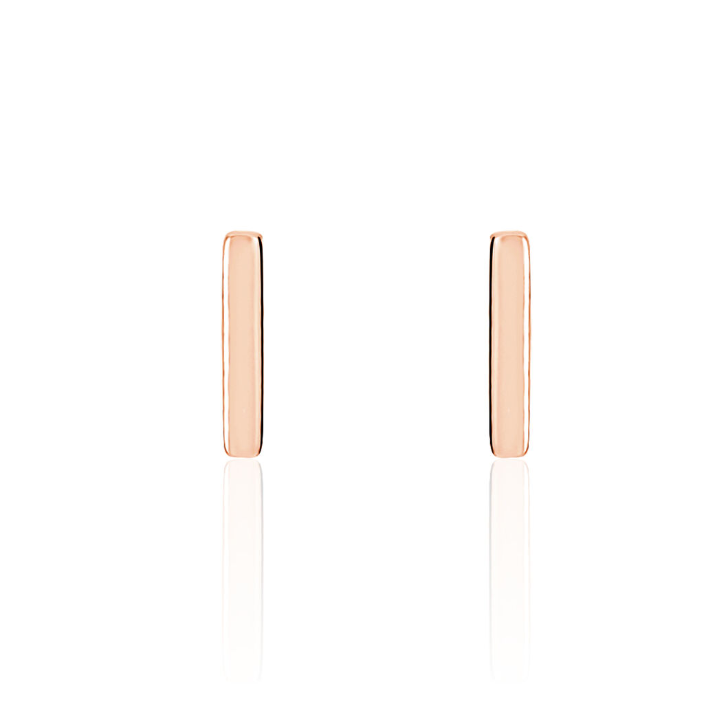 Boucles D'oreilles Puces Birati Argent Rose - Boucles d'oreilles fantaisie Femme | Histoire d’Or
