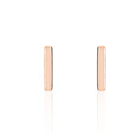 Boucles D'oreilles Puces Birati Argent Rose