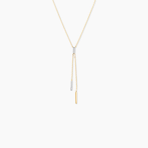 Collier Ainhoaa Or Jaune Diamant - Colliers Femme | Histoire d&rsquo;Or