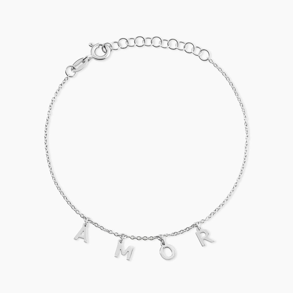 Bracelet Alessina Argent Blanc - F&ecirc;te des m&egrave;res Femme | Histoire d&rsquo;Or