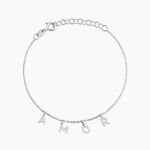 Bracelet Alessina Argent Blanc - F&ecirc;te des m&egrave;res Femme | Histoire d&rsquo;Or