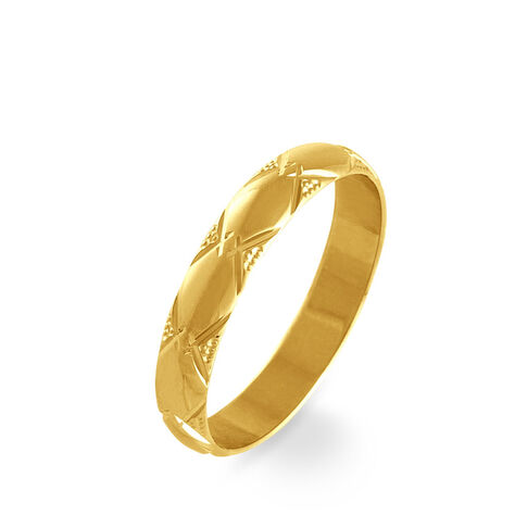 Alliance Harmonie Demi Jonc Classique Or Jaune - Alliances Famille | Histoire d’Or