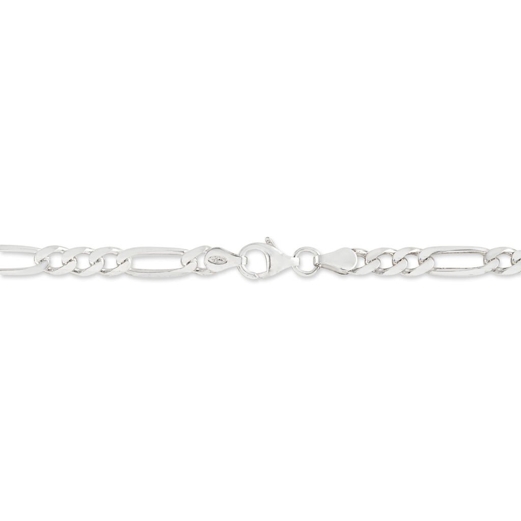 Collier Vivian Argent Blanc - Chaines Homme | Histoire d&rsquo;Or