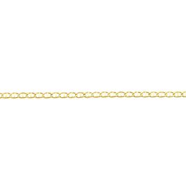 Collier Capucin Maille Marine Plate Or Jaune - Chaines Femme | Histoire d’Or