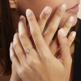 Bague Or Jaune Finola Diamants - Bagues avec pierre Femme | Histoire d’Or