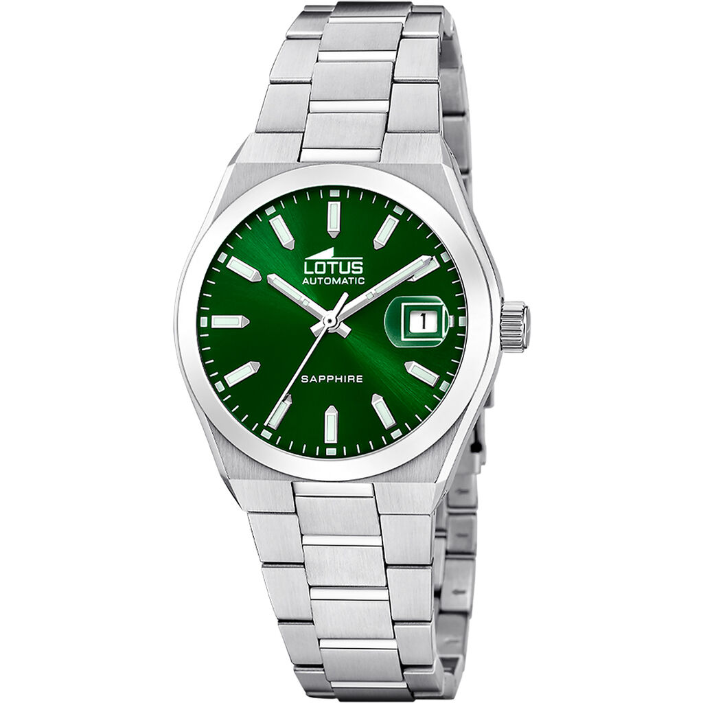 Montre Lotus Automatico Vert - Montres Homme | Histoire d’Or