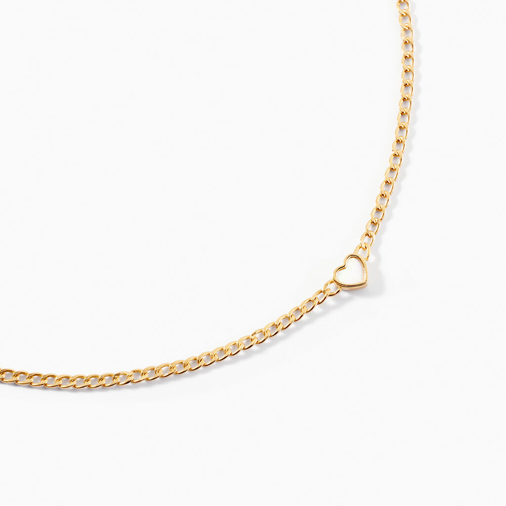 Collier Sweetheart Or Jaune Nacre - Colliers Femme | Histoire d&rsquo;Or