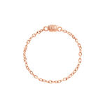 Bague Chaine Rio Selaron Argent Rose Oxyde De Zirconium - Bagues solitaires Femme | Histoire d&rsquo;Or