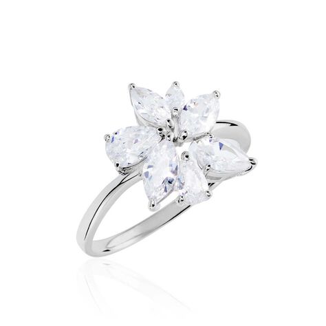 Bague Viktorik Argent Oxyde De Zirconium - Bagues avec pierre Femme | Histoire d’Or