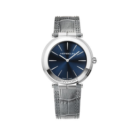 Montre Herbelin Newport Slim Bleu - Montres Homme | Histoire d&rsquo;Or
