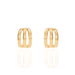 Créoles Dally Plaqué Or Jaune - Boucles d'oreilles créoles Femme | Histoire d’Or