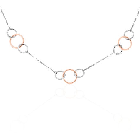 Collier Malha Argent Bicolore - Colliers fantaisie Femme | Histoire d&rsquo;Or