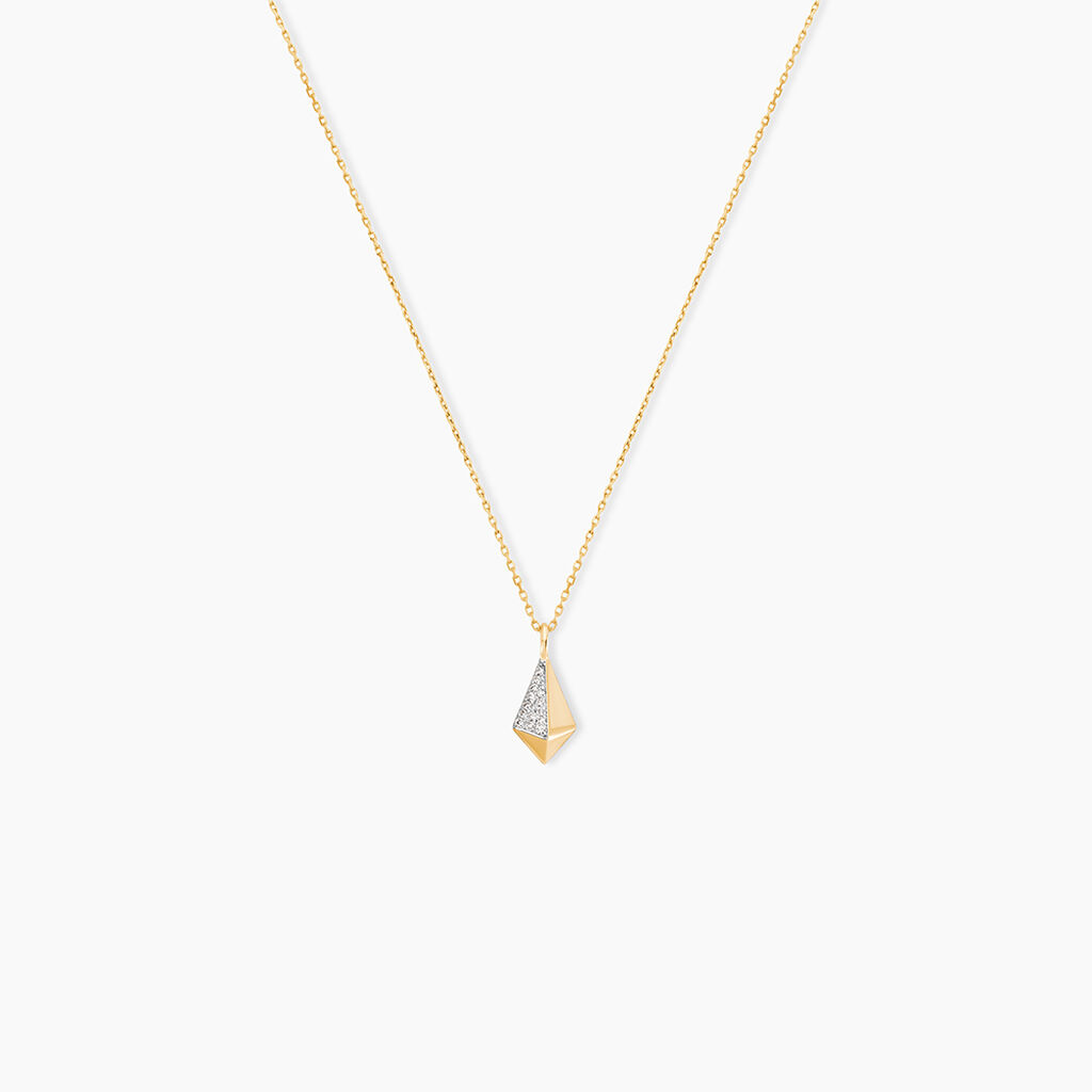 Collier Lizia Or Jaune Diamant - Colliers Femme | Histoire d&rsquo;Or