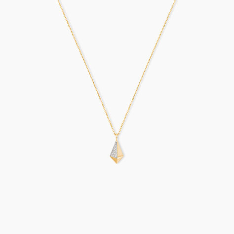 Collier Lizia Or Jaune Diamant - Colliers Femme | Histoire d&rsquo;Or