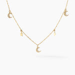 Collier Stellar Or Jaune Oxyde De Zirconium - Colliers Femme | Histoire d&rsquo;Or