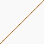 Bracelet Azelys Maille Corde Plaqu&eacute; Or Jaune - Bracelets cha&icirc;ne Femme | Histoire d&rsquo;Or