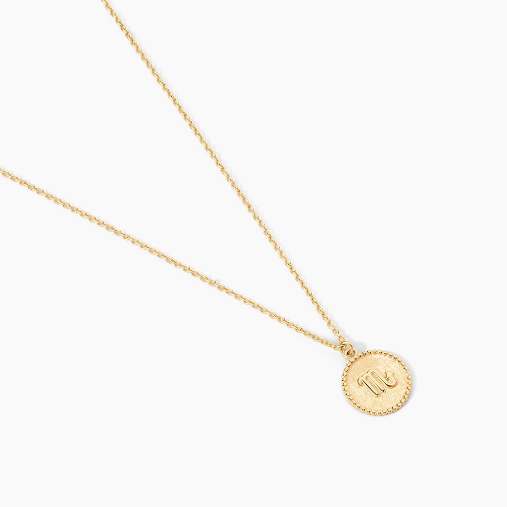 Collier Astrola Or Jaune - Colliers Zodiaque Femme | Histoire d’Or