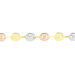 Collier Maille Dami Maille Grain De Cafe Or Tricolore - Chaines Femme | Histoire d’Or