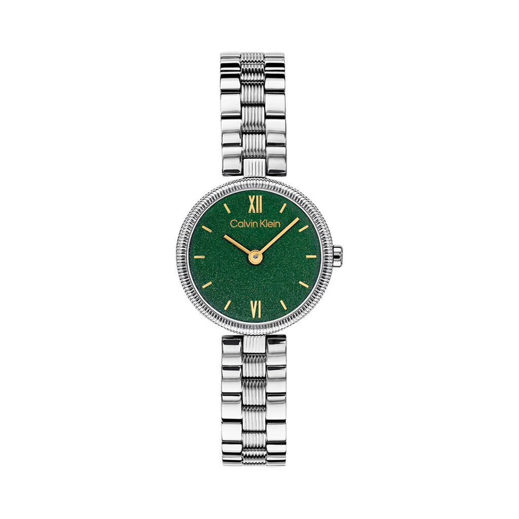 Montre Calvin Klein Gleam Vert - Montres Femme | Histoire d&rsquo;Or