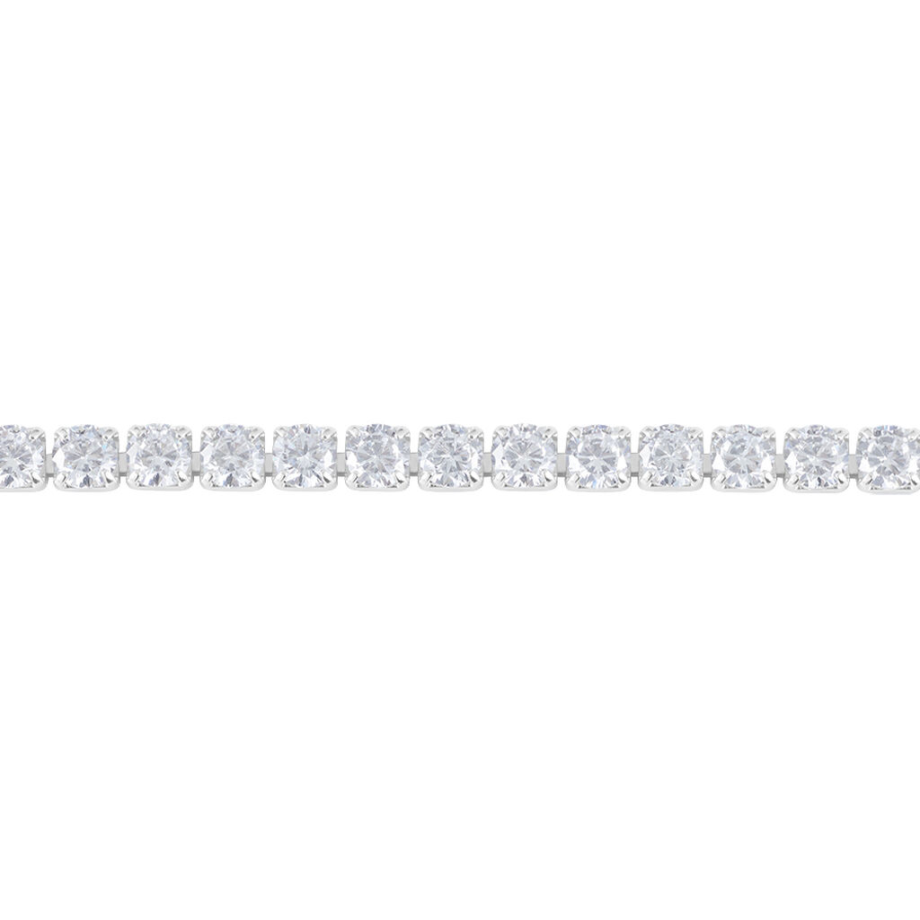 Bracelet Lou-anne Argent Blanc Oxyde De Zirconium Blanc - Bracelets Femme | Histoire d’Or
