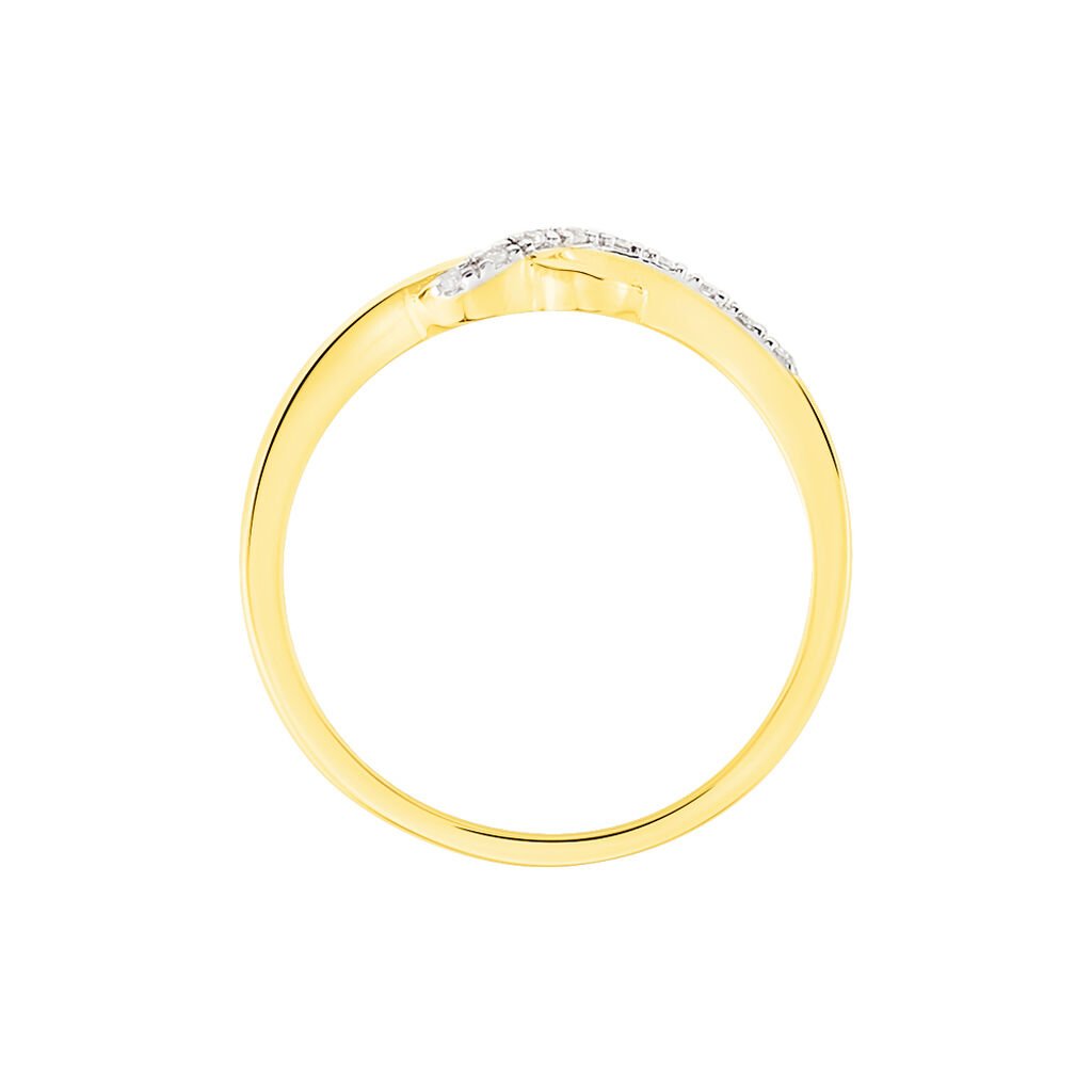 Bague Mona-lisa Or Jaune Diamant - Bagues avec pierre Femme | Histoire d’Or