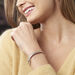 Bracelet Jonc Esmee Argent Blanc - Bracelets joncs Femme | Histoire d’Or