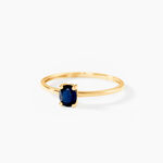 Bague Lily Or Jaune Saphir -  Femme | Histoire d&rsquo;Or