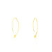 Créoles Helle Amande Or Jaune - Boucles d'oreilles créoles Femme | Histoire d’Or