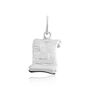 Pendentif Ange Parchemin Or Blanc